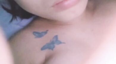 Big tits pig nose bitch masturbates 4