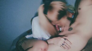 Singapore tattoo girl blowjob