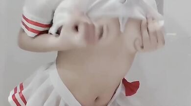 制服マンコ破壊