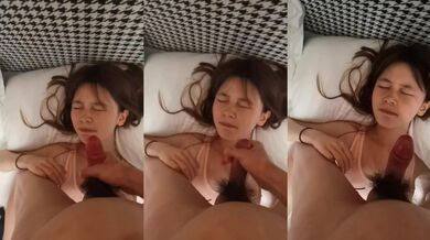 大學妹子被顔射一臉精液