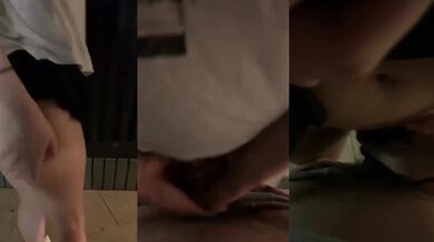 和女友在公眾地方偷偷做愛