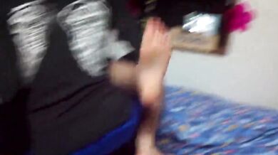 健康的な女子二人のじゃれあい