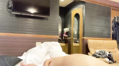 Japanese sister having sex with her boyfriend in hotel