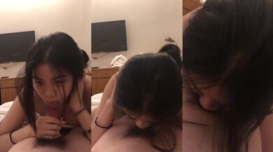 新加坡妹妹吃香蕉