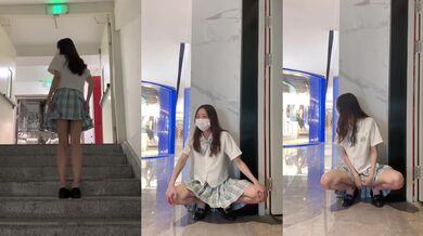 調教JK美少女デパート露出