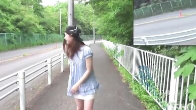 美しいJDの屋外露出