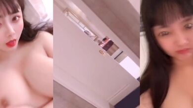 おっぱいで遊ぶクレイジーな女の子