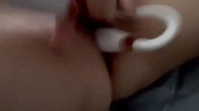 一線級美少女のバイブ挿入オナニー3