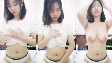 柔らかい肌の巨乳オナニー