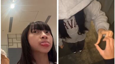 IG girl AI stripping