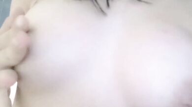 Big tits and rabbit teeth girl masturbates 2