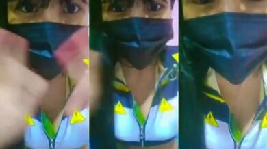 レーシングガールのキュウリファック