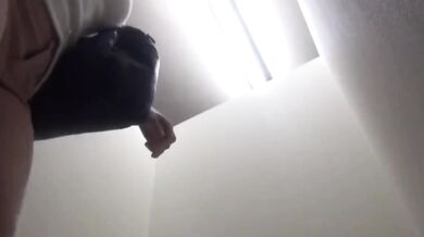 Girl Pees Her Pants in the Bathroom