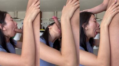 澳洲華裔小姐姐口交被射一臉