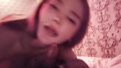 Thailand Girl's Wild Ride: Moaning with Pleasure from Oral and Doggy Style