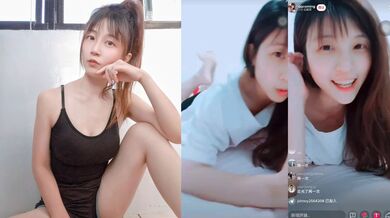 大奶美女主播走光1