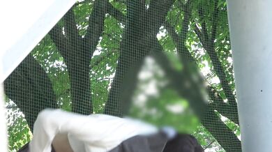 こっそりお着替え！でも見えちゃった！キャラ柄おぱんつ＆おっぱいばっちり