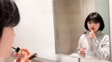 美女姜妤がホテルで撮影中にオーラルセックス