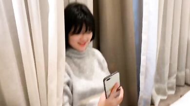 美女姜妤がホテルで撮影中にオーラルセックス