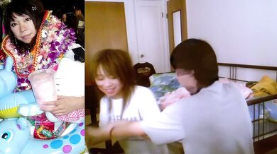 反差小女友 羅曉君(Crystal Lo) 自宅セックス動画流出2 - 自ら跪いてフェラ