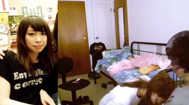 反差小女友 羅曉君(Crystal Lo) 自宅セックス動画流出2 - 自ら跪いてフェラ