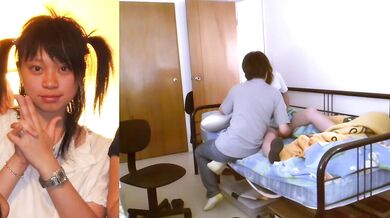 反差小女友ロウ・シャオジュン(クリスタル・ロー)自宅セックス流出3 - 愛撫と喘ぎの絶え間ない調情