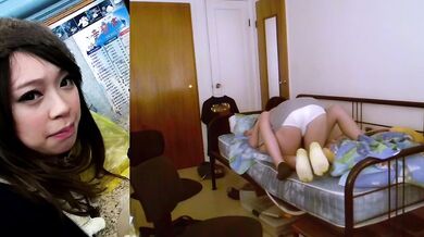 反差小女友 羅曉君(Crystal Lo) 自宅セックス映像流出4 - ベッドに押し倒し服を脱がし弄ぶ