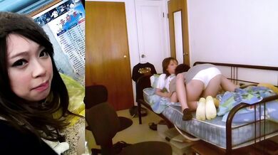 反差小女友 羅曉君(Crystal Lo) 自宅セックス映像流出4 - ベッドに押し倒し服を脱がし弄ぶ