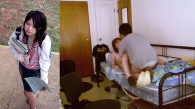 反差小女友 羅曉君(Crystal Lo) 自宅セックス映像流出4 - ベッドに押し倒し服を脱がし弄ぶ