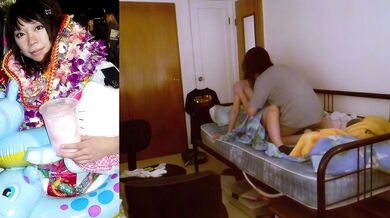 反差小女友 羅曉君(Crystal Lo) 自宅セックス動画流出5 - ベッドで騎乗位で激しく貫かれる