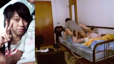 反差小女友 羅曉君(Crystal Lo) 自宅セックス動画流出5 - ベッドで騎乗位で激しく貫かれる