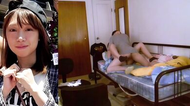 反差小女友 羅曉君(Crystal Lo) 自宅セックス動画流出5 - ベッドで騎乗位で激しく貫かれる