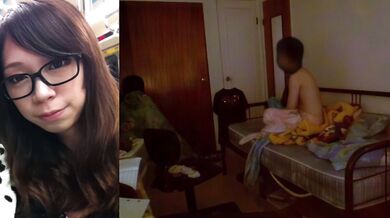 反差小女友 羅曉君(Crystal Lo) 自宅セックス動画流出10 - 着衣後、彼氏のパンツを深く嗅ぎ余韻に浸る