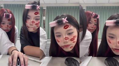 高雄有一所高中抖音自拍妹