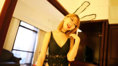 シンガポールのブロンドの女の子のフェラ