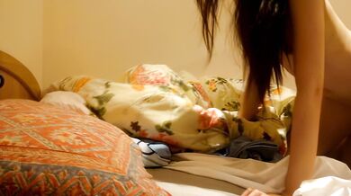 Taiwan AI repair girl screamed when her boyfriend fucked her from behind