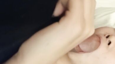 Malaysian sister licks boyfriend's glans