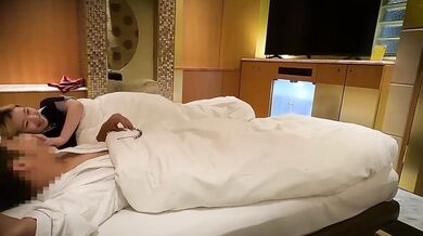 19-Year-Old Blonde's First P-Site Experience