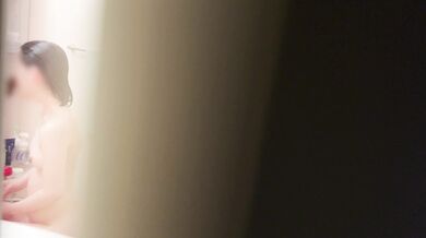 民家風呂激寫！ショートヘア美人の全裸をGET！しかも彼氏有り！申し訳なさすぎてネットに公開します。