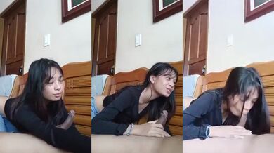 フィリピン娘の騎乗位フェラ