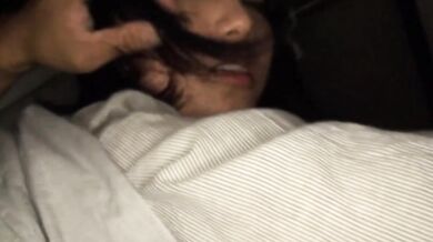 【暴露】夜だからベランダでセックスしても大丈夫でしょ?