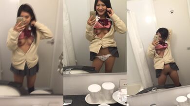 日本妹妹放學後的自拍