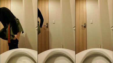 Private Room Observation: Enjoying the Cute College Girl's Beautiful Rear 2