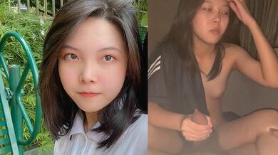 Bạn gái ngoan hiền bất ngờ lộ clip thủ dâm