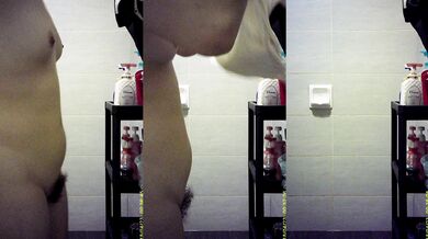 23-Year-Old Girl in Kuala Lumpur, Malaysia Takes a Bath 2