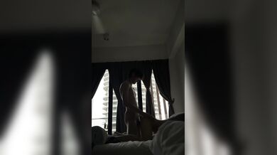 弟に後ろから打ち込まれる最後の瞬間