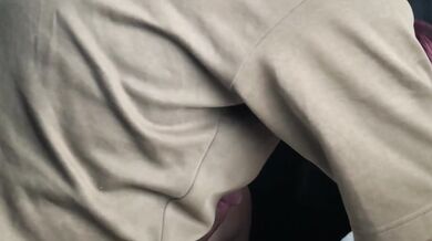 #4 貧乳ポニーテールちゃんの車内フェラ