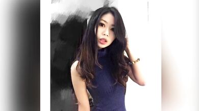 白虎娘の入浴を盗撮