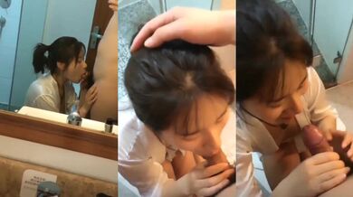 美熟女のフェラチオとバックからの挿入