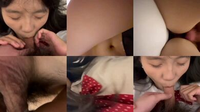 露出制服少女『馬丹妮』の素顔 清楚な見た目とのギャップ ホテルで本性解放 新調JK制服姿でフェラ・セックス 高顔値美女V (2)